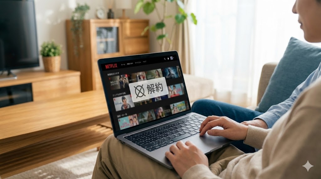 Netflixの解約は公式ホームページから
