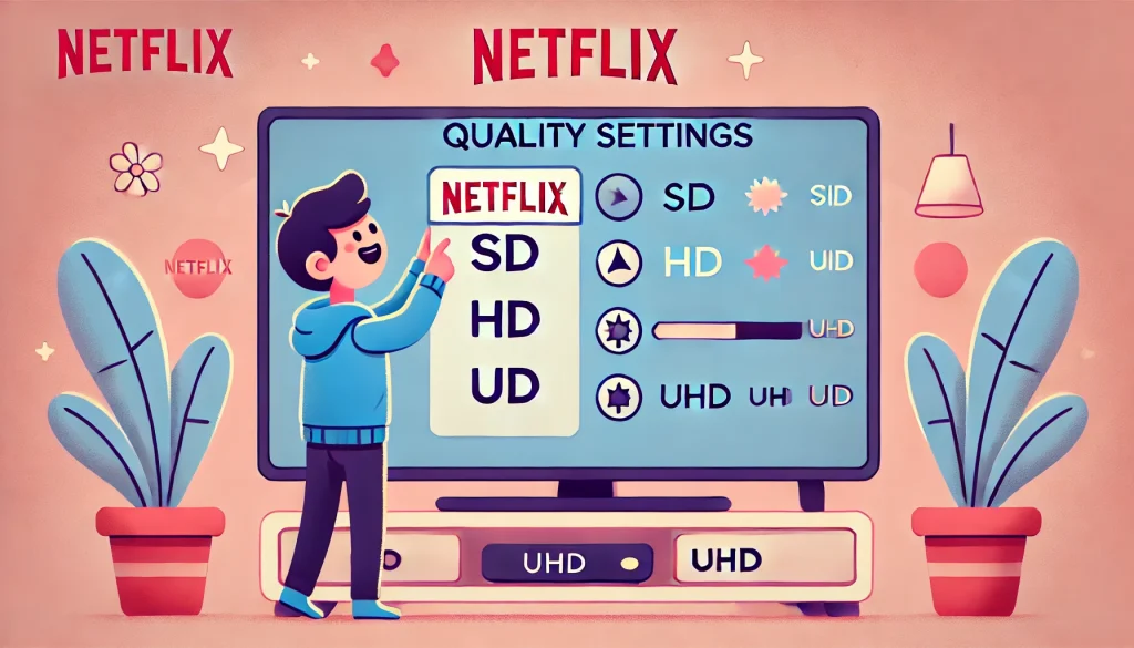 Netflixの画質設定を確認する方法