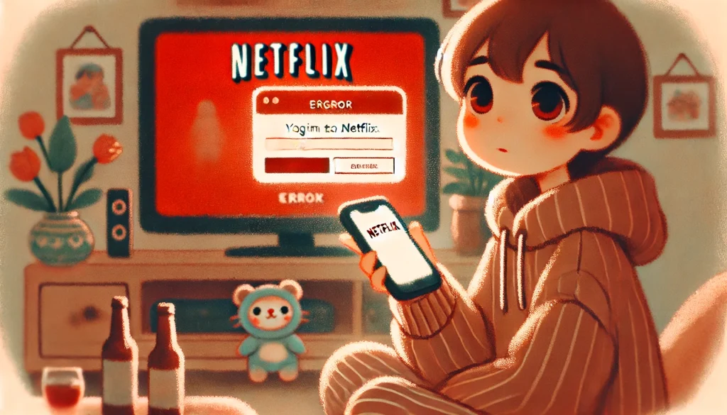 Netflixログイン問題の概要をチェック