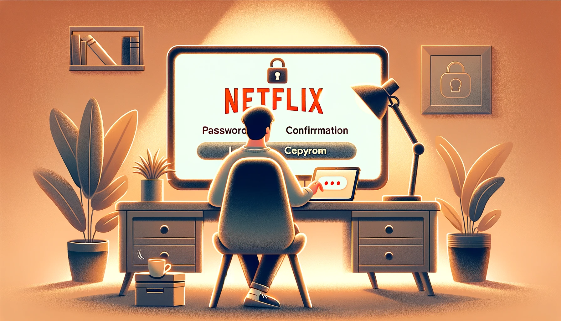 Netflixのパスワードを確認