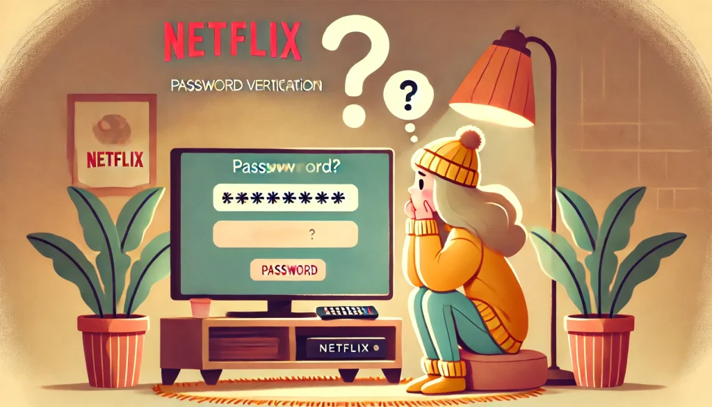 Netflixでのパスワード確認は可能か？