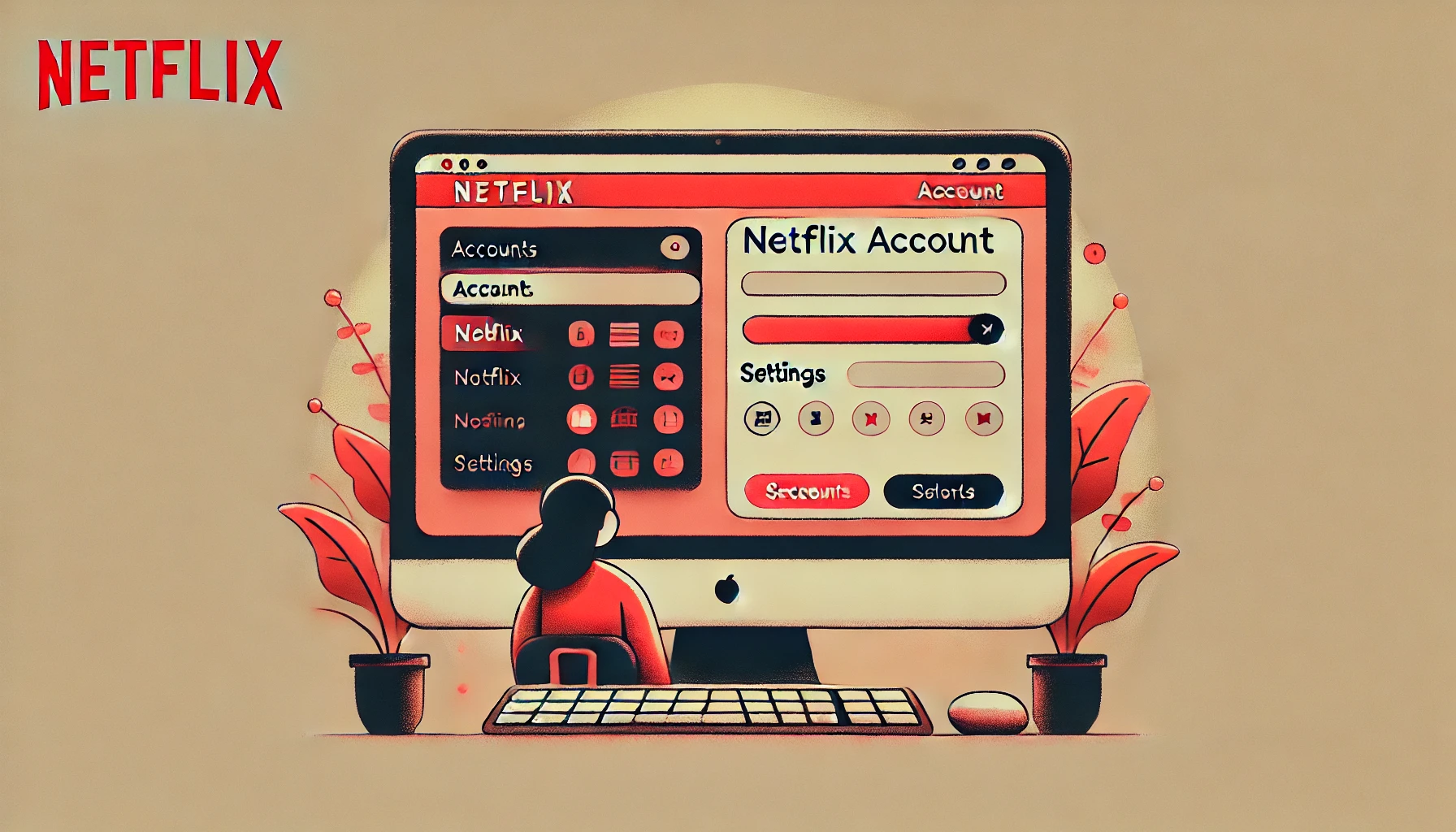 Netflixアカウントページはどこ