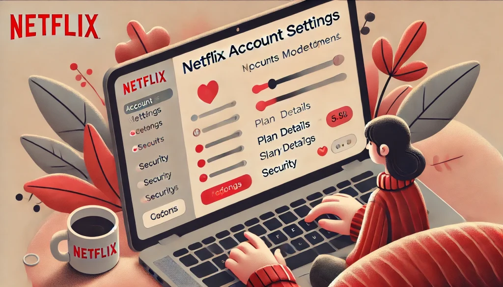 Netflixアカウントページはどこ？設定・変更・管理の方法