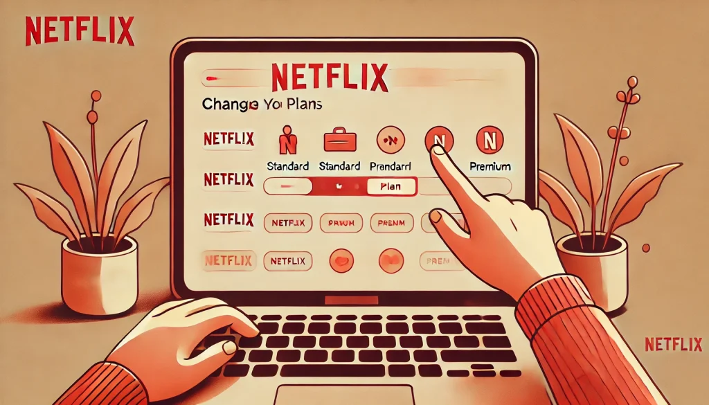 Netflixプラン変更の手順と確認すべきポイント