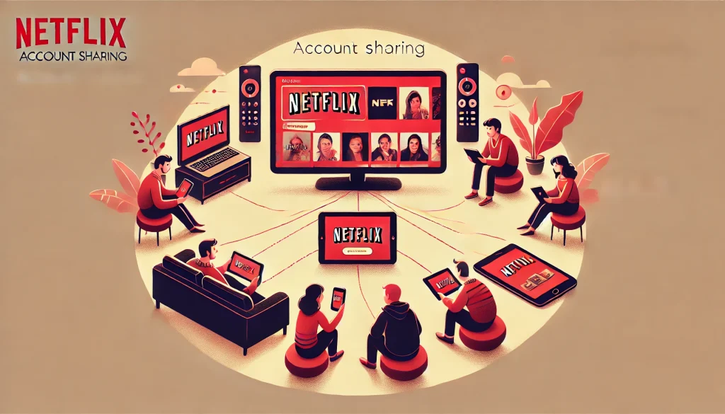 Netflixアカウント共有は何人まで？利用ルールを解説