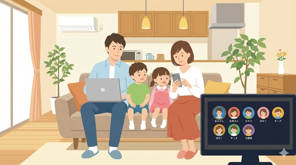 Netflixのプロフィール削除