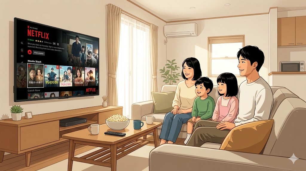 Netflixのアカウント共有の裏ワザ