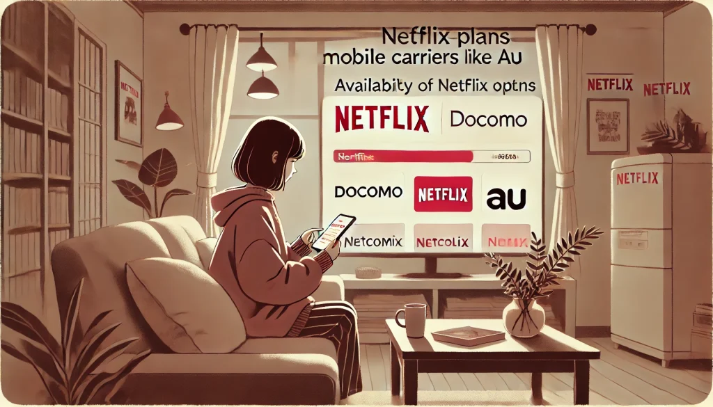 Netflixベーシックプランはドコモやauでも利用できる？