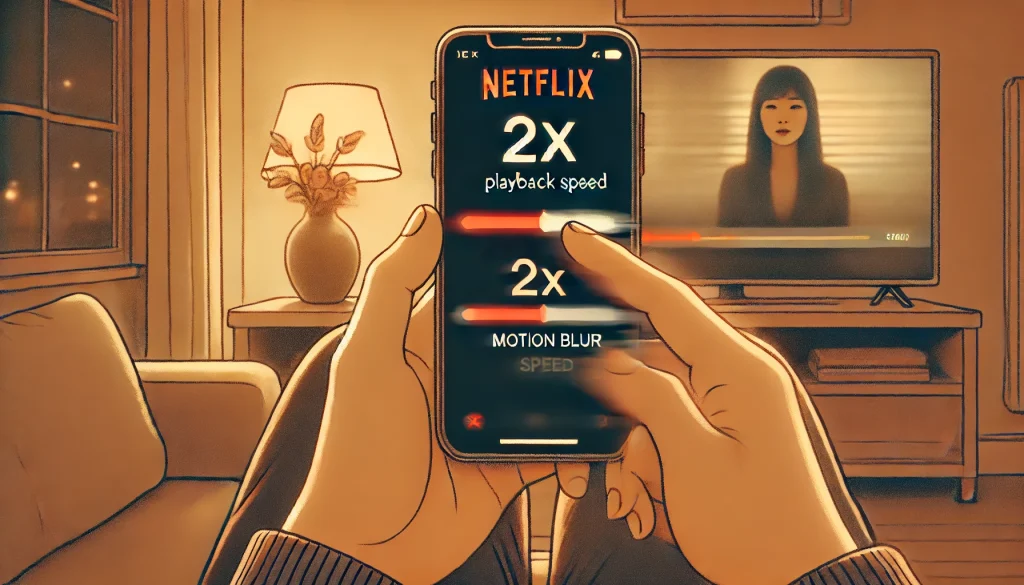 スマホでNetflix 2倍速にする方法は？