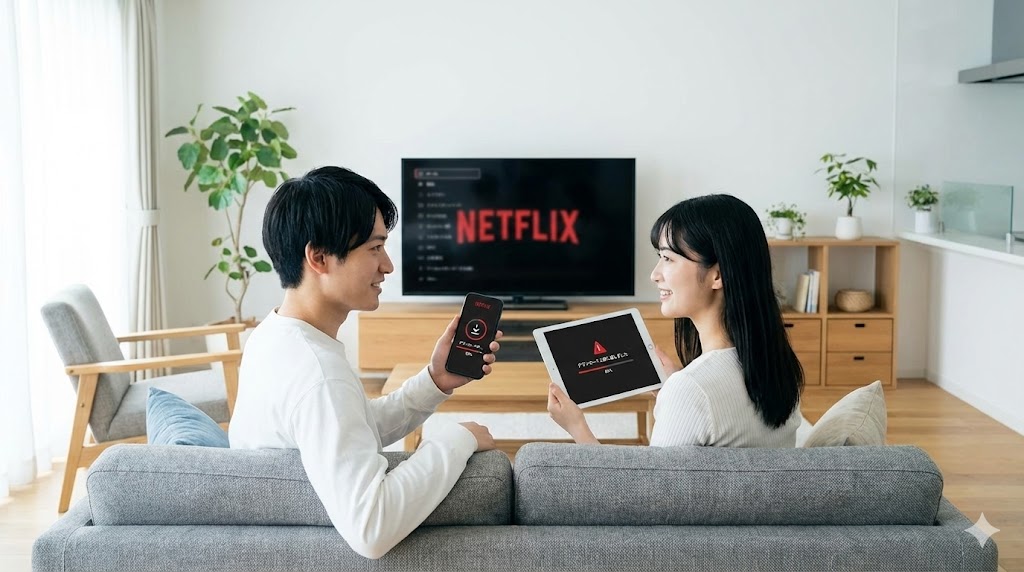 Netflixのダウンロード数の上限
