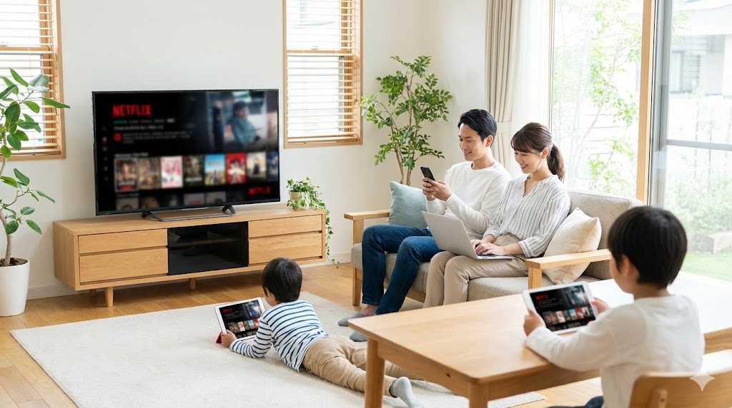 Netflixのデバイス数