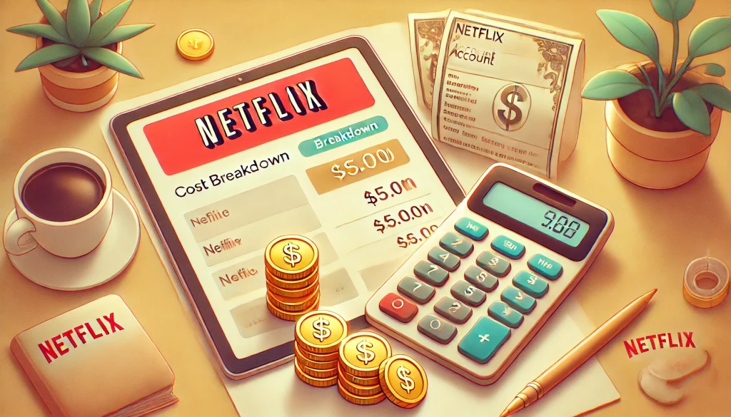 Netflixの家族共有の料金はいくら？