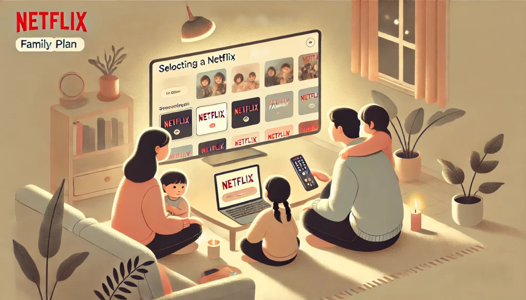 Netflixファミリープランの利用方法と注意点