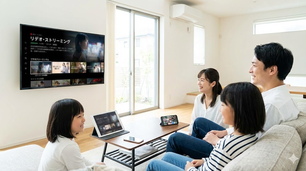 Netflixのアカウント共有