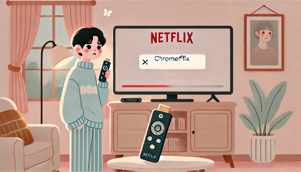 ChromecastでNetflixが表示されない理由と対策