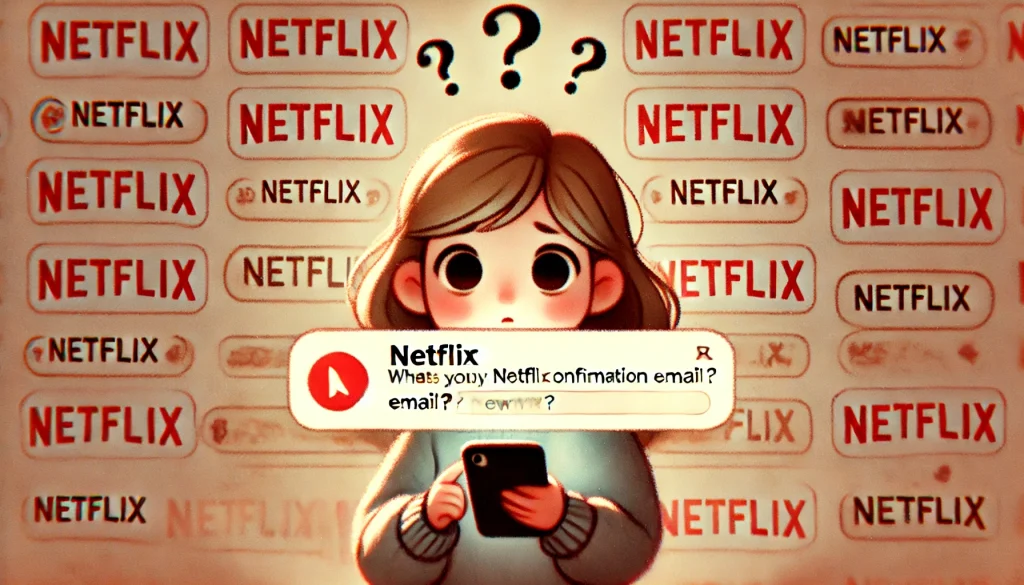 Netflixの確認メールが届かない時の対処法