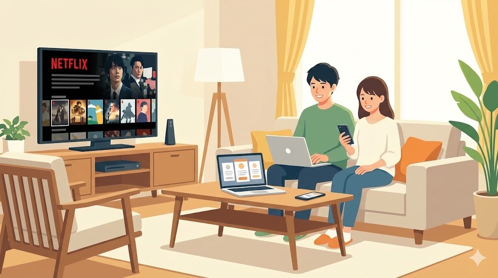 Netflixの790円と990円の違い