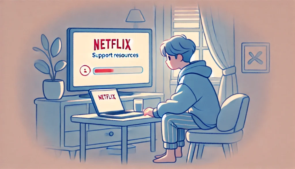 追加リソースとNetflixのサポート情報