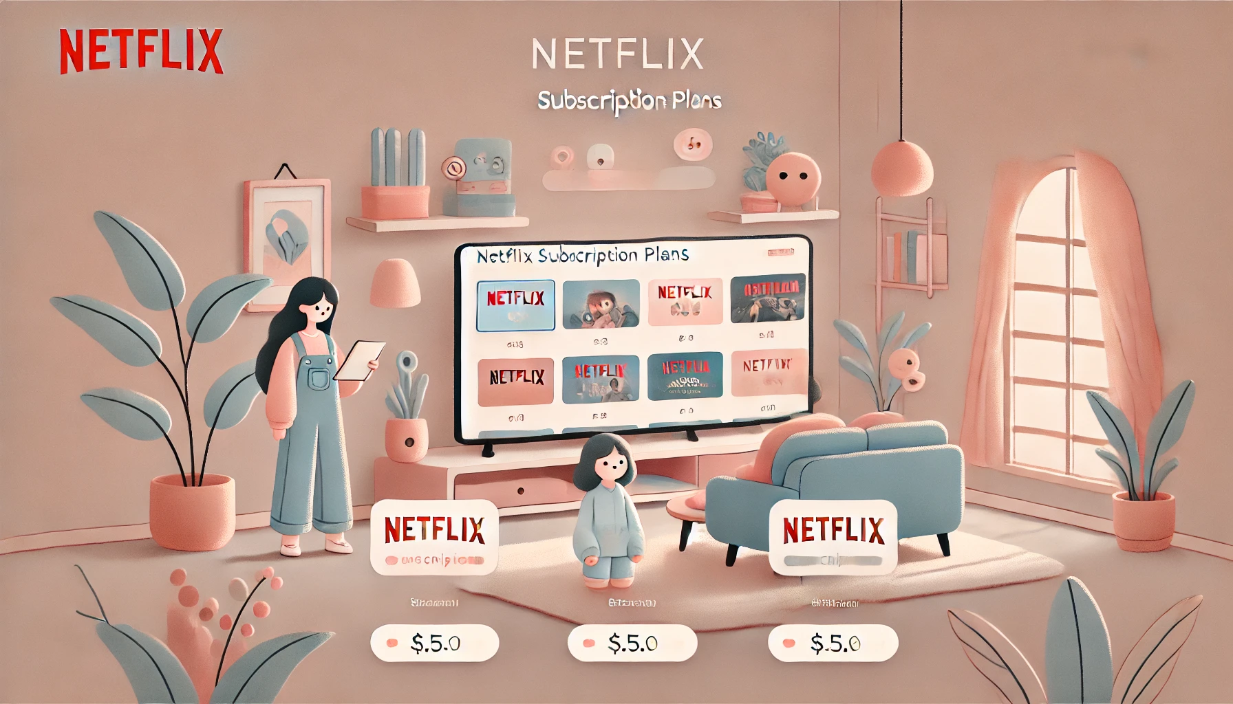 Netflixの月額料金はいくら