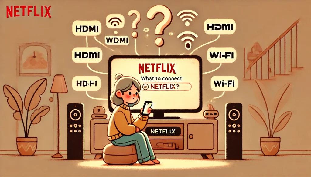 Netflixスマホからテレビで視聴する際のFAQ