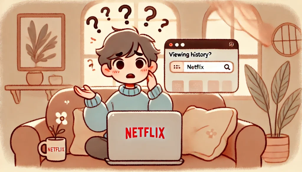 Netflix視聴履歴の見方がわからないときのチェックポイント