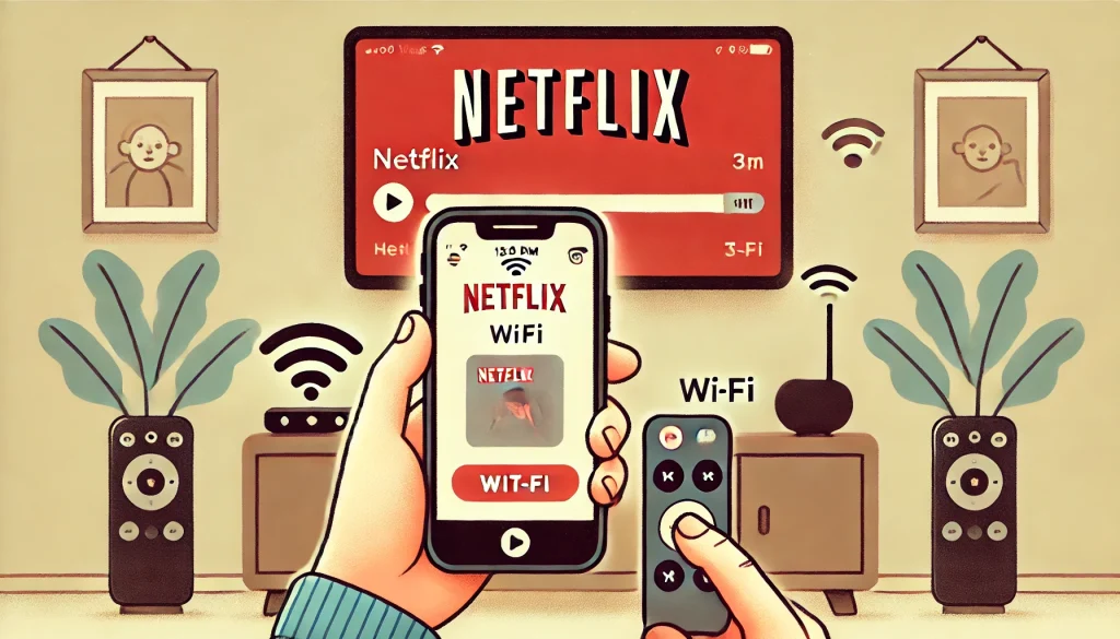 iPhone・AndroidでNetflixをテレビに映す方法