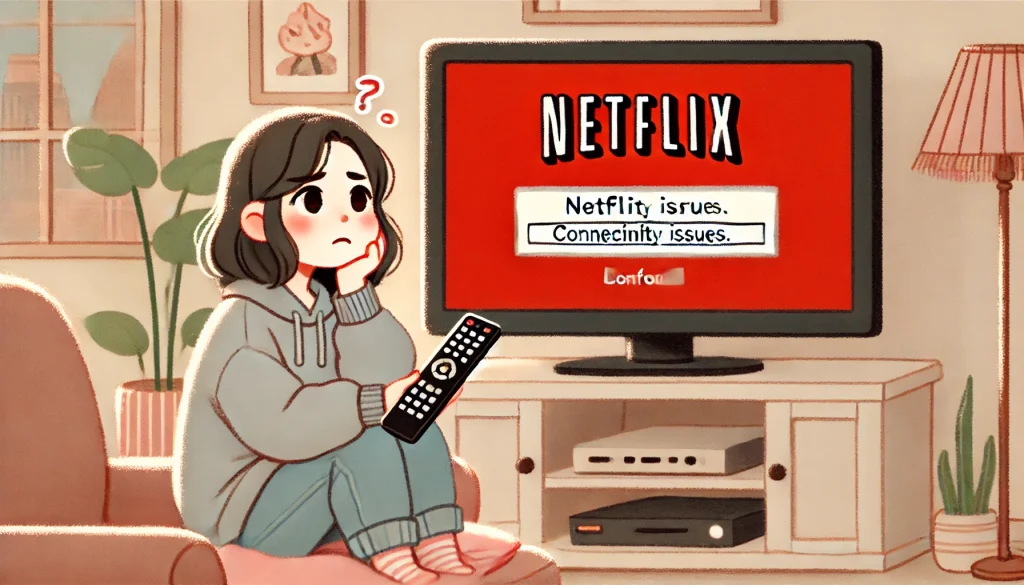 Netflixがテレビで見れない原因と解決策