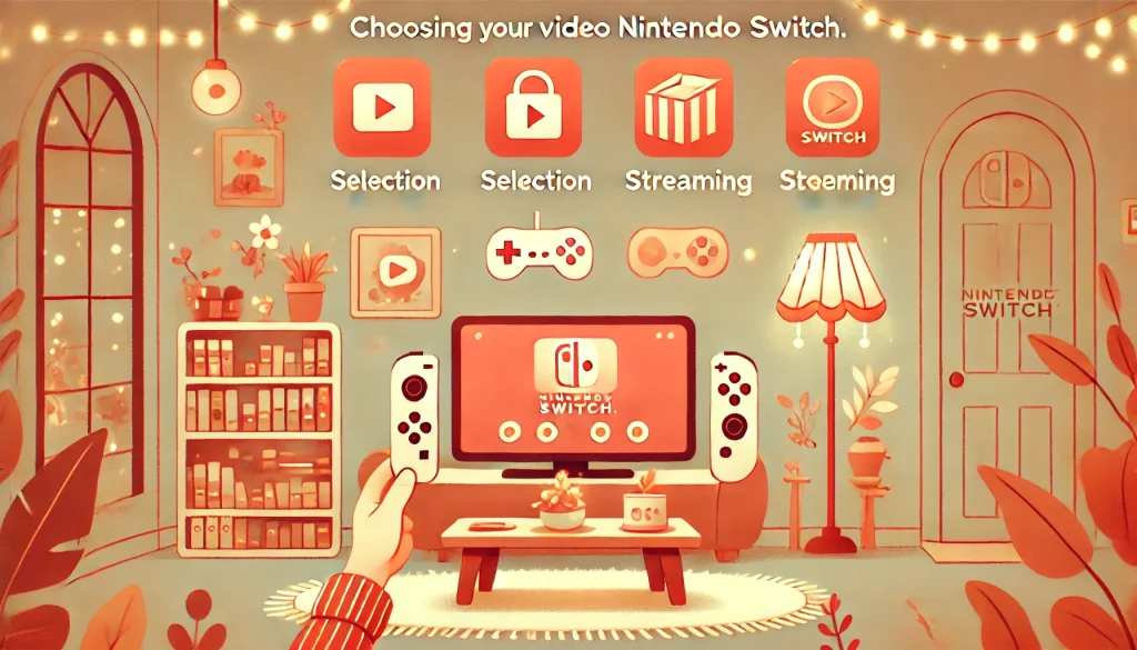 Switchの動画配信サービスを選ぶポイント