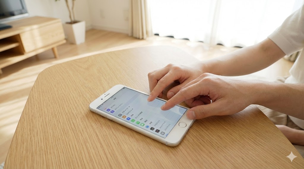 iPhoneの留守番電話を解除