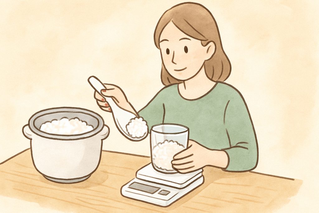 ご飯500gは何合になるかを正しく知る方法