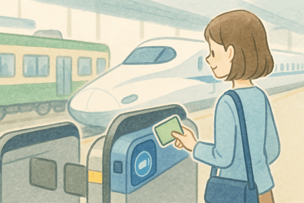 新幹線から在来線にICカードでスマートに乗り換える方法