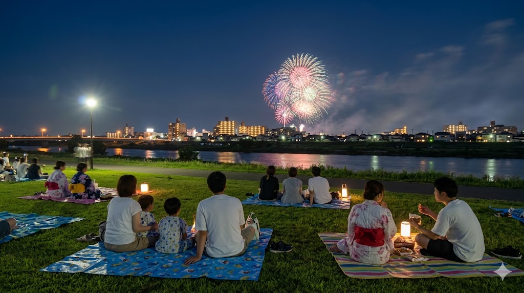 備後国府まつり花火大会穴場