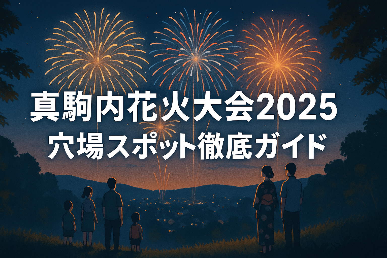 真駒内花火大会2025の穴場