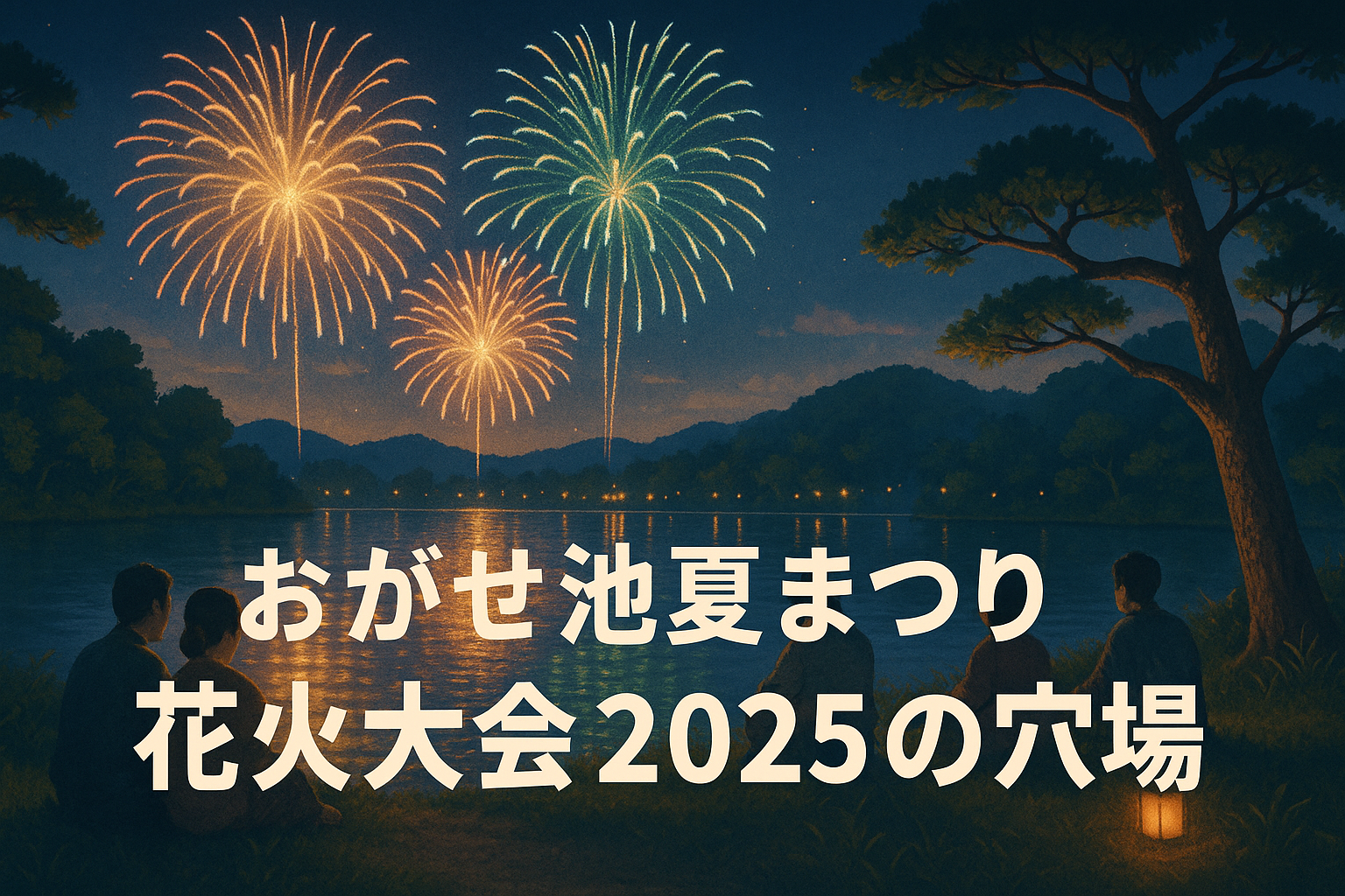おがせ池夏まつり花火大会2025の穴場
