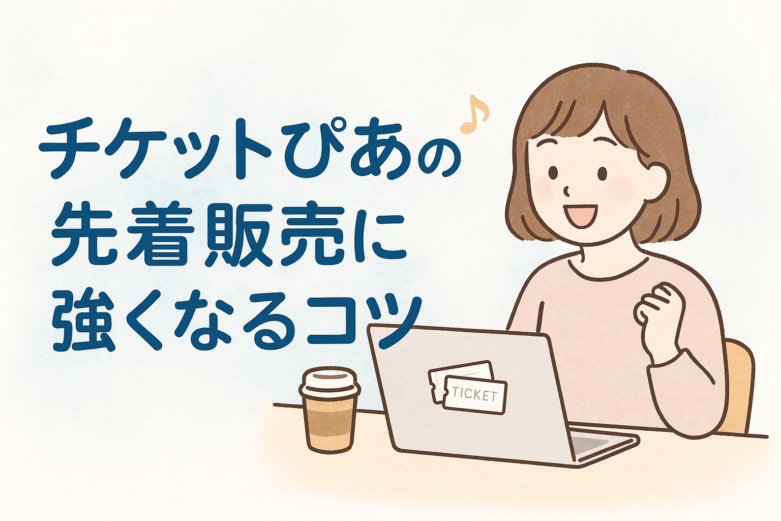 チケットぴあの先着販売に強くなるコツ