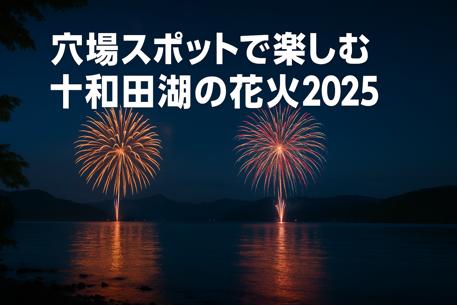 十和田湖湖水まつり花火大会2025の穴場