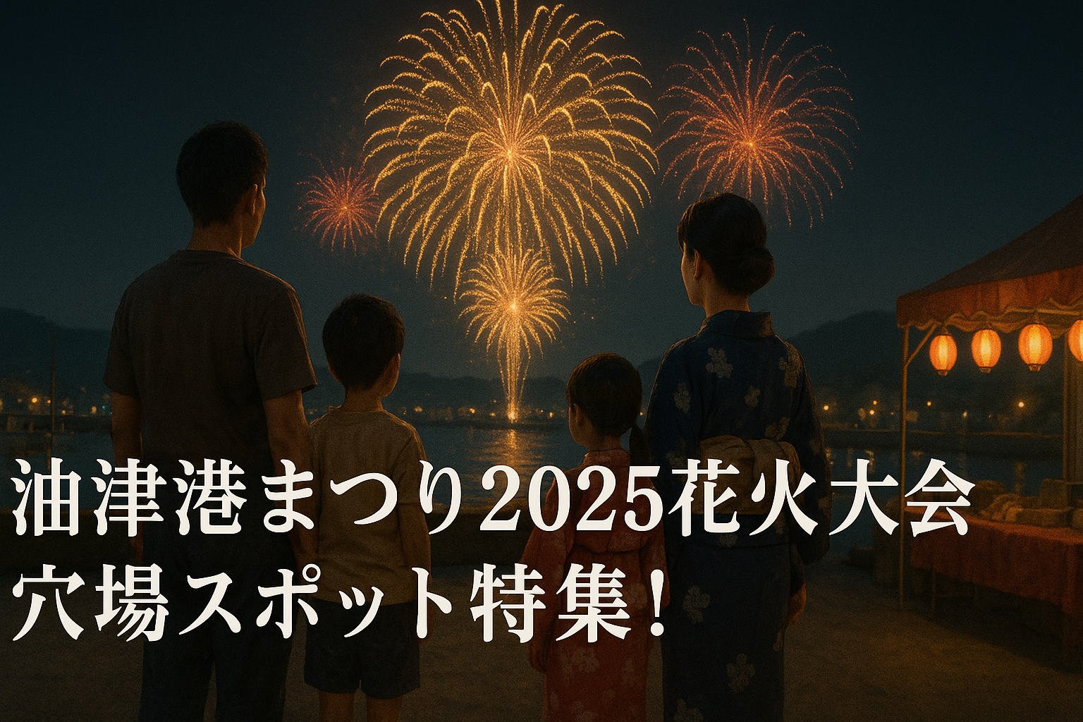 油津港まつり2025花火大会穴場