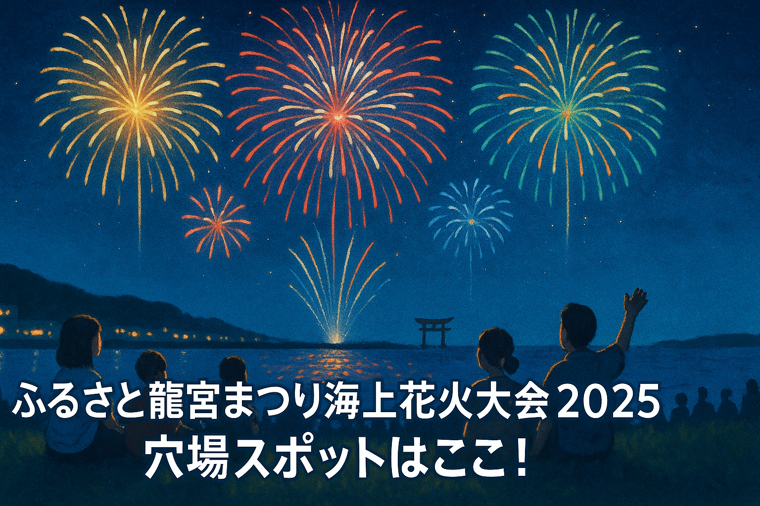 ふるさと龍宮まつり海上花火大会2025の穴場