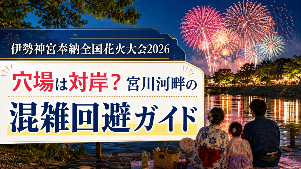伊勢神宮奉納全国花火大会2026穴場
