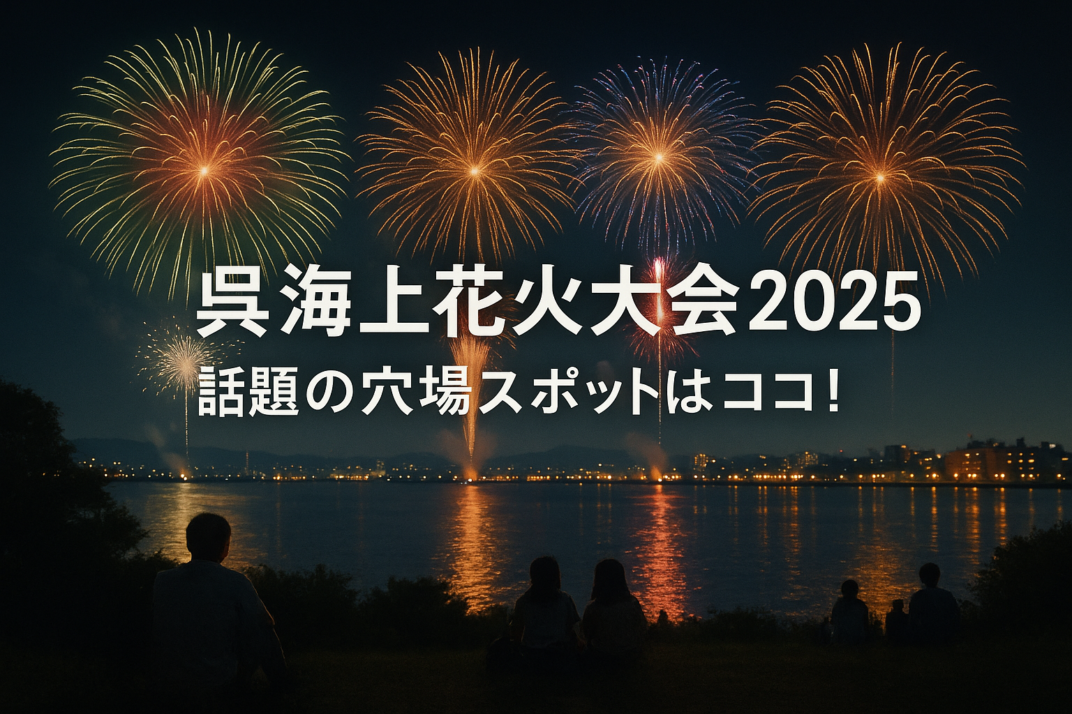 呉海上花火大会2025穴場