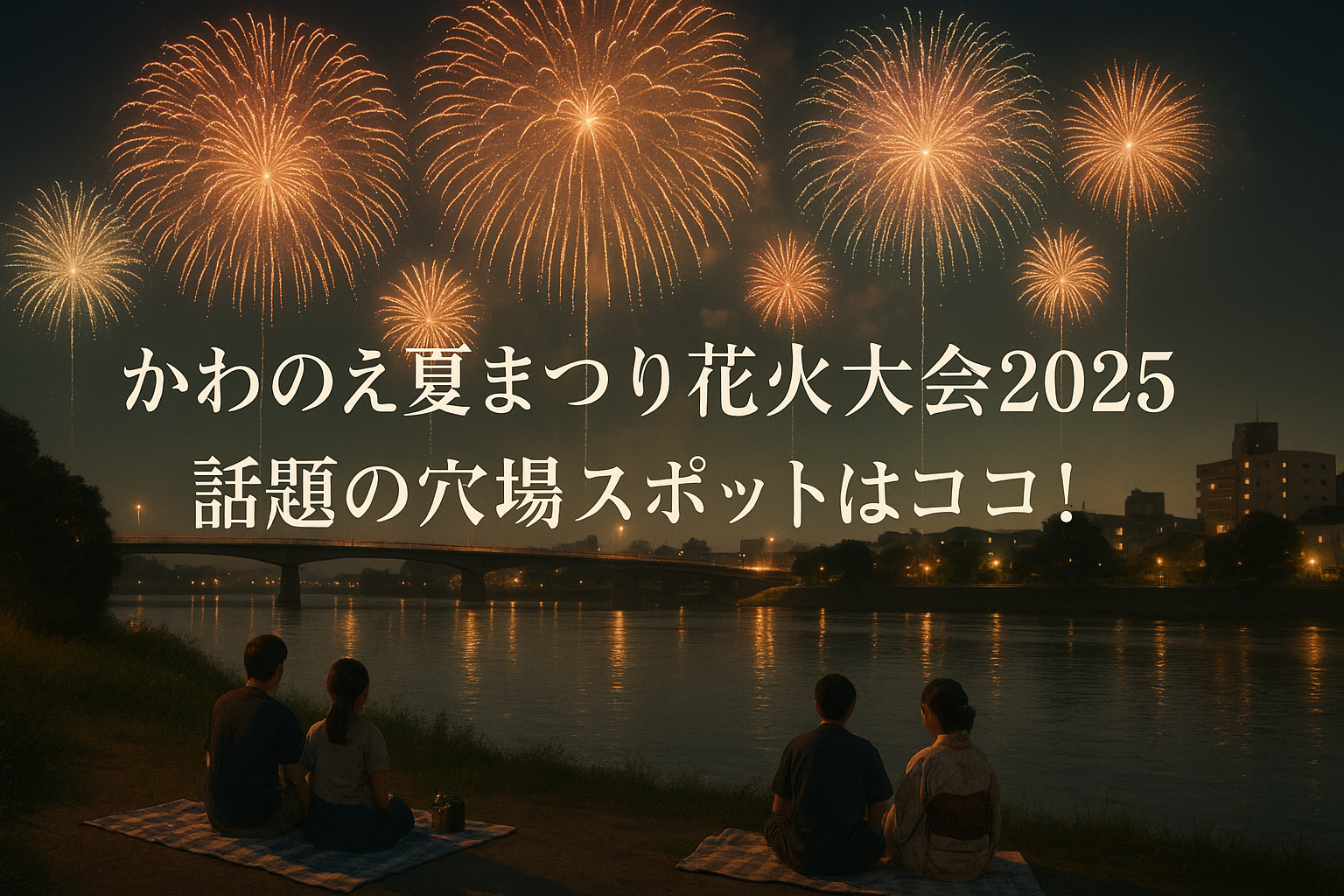 かわのえ夏まつり花火大会2025穴場