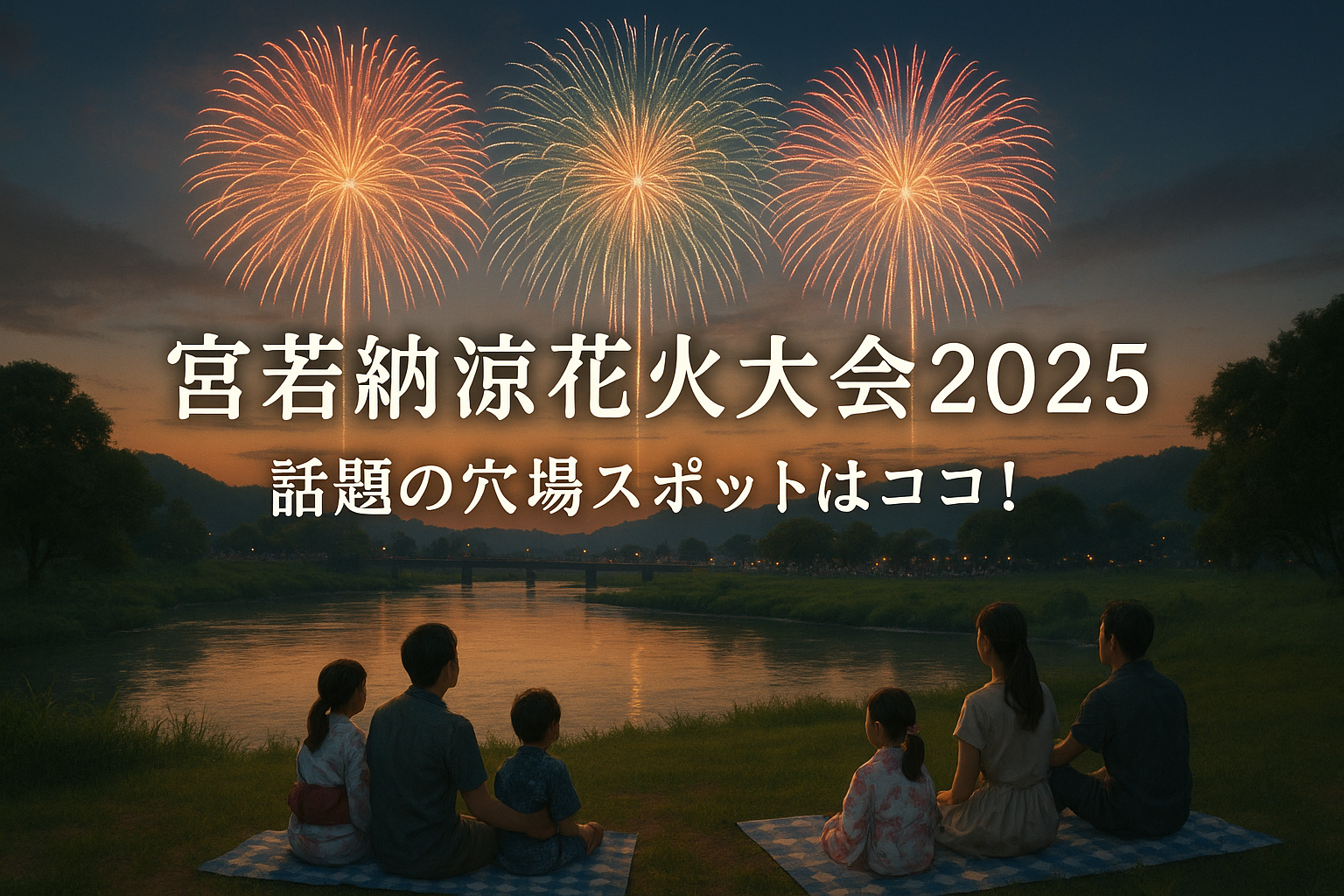 宮若納涼花火大会2025の穴場