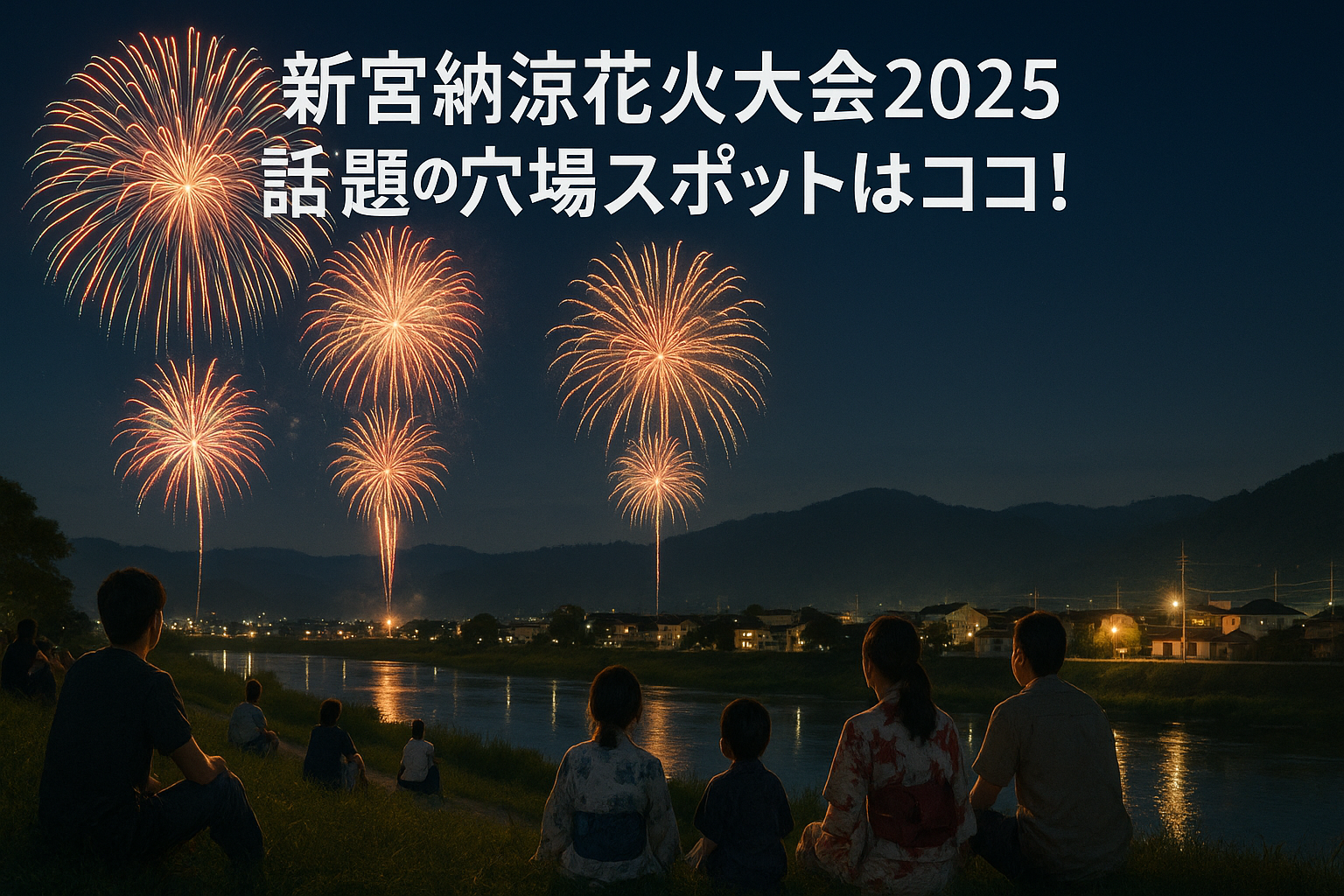 新宮納涼花火大会2025の穴場