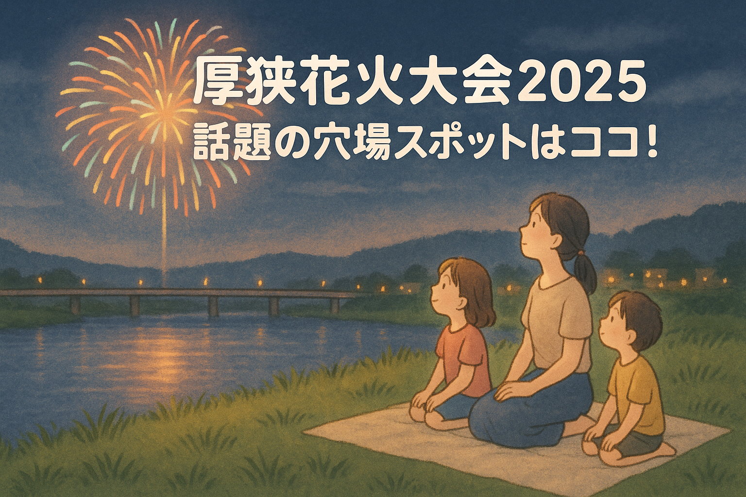 厚狭花火大会2025の穴場