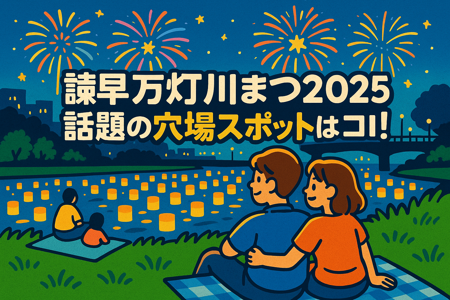 諫早万灯川まつりの穴場