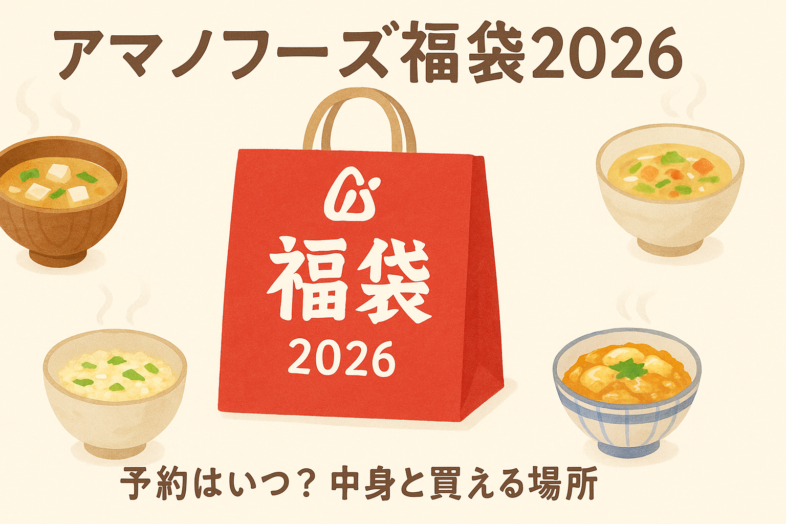アマノフーズ福袋2026