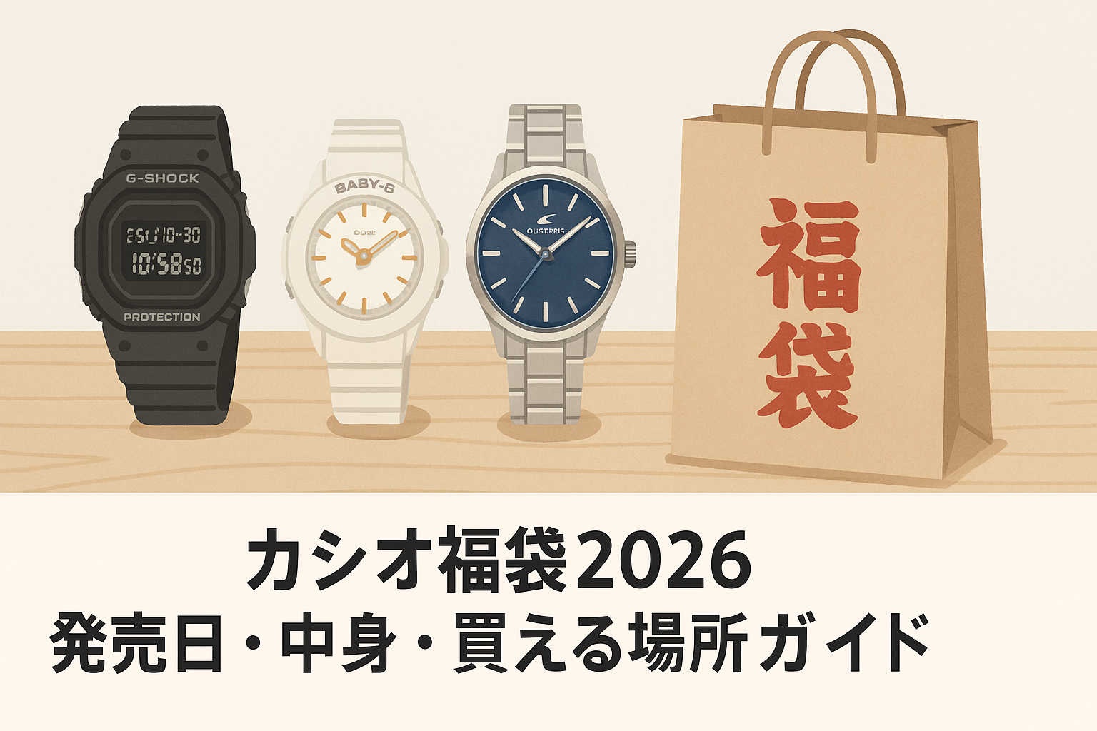 カシオ福袋2026