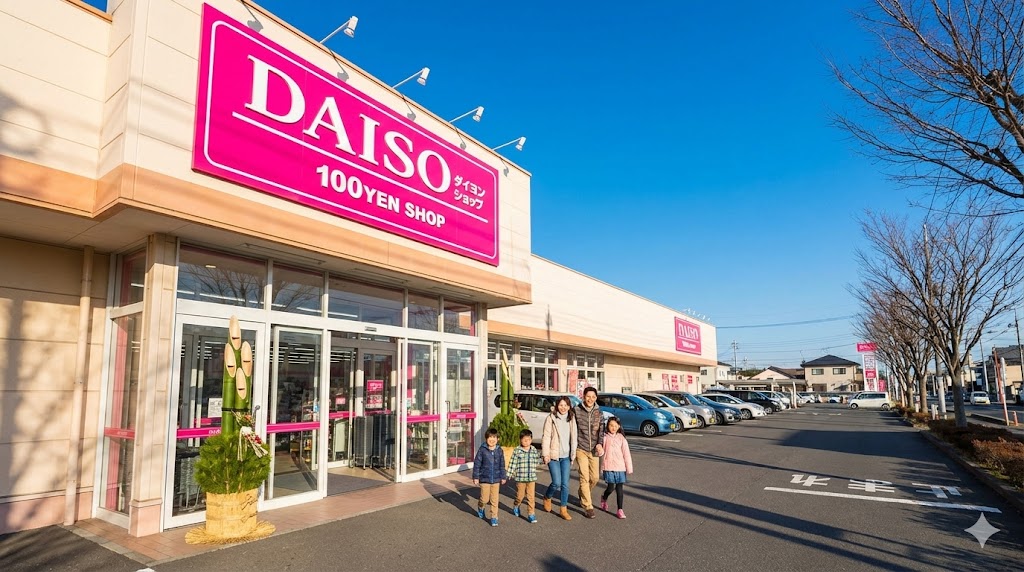 ダイソーの年末年始の営業時間