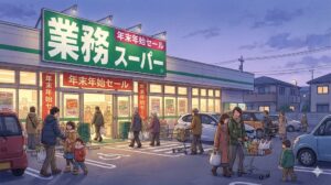 業務スーパーの年末年始の営業時間