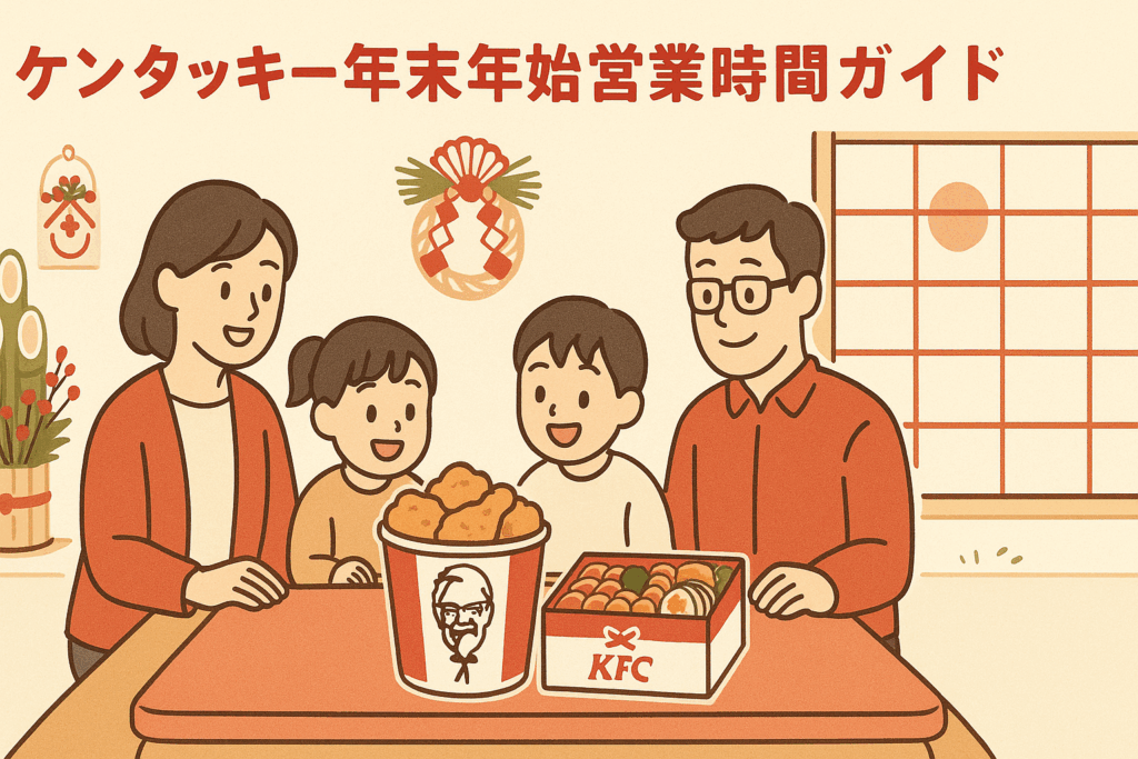 ケンタッキー年末年始営業時間